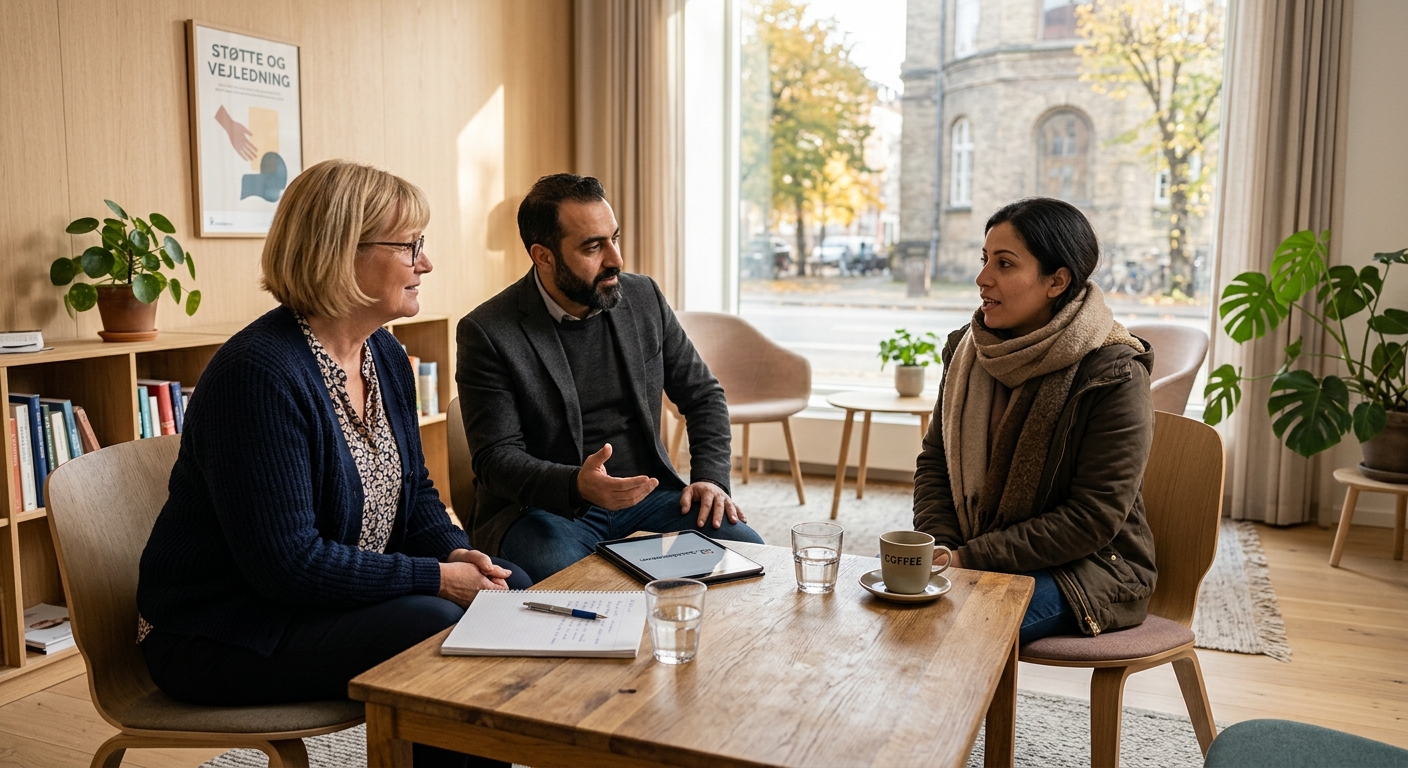 Samtale og faglig tolkning hos CSFT
