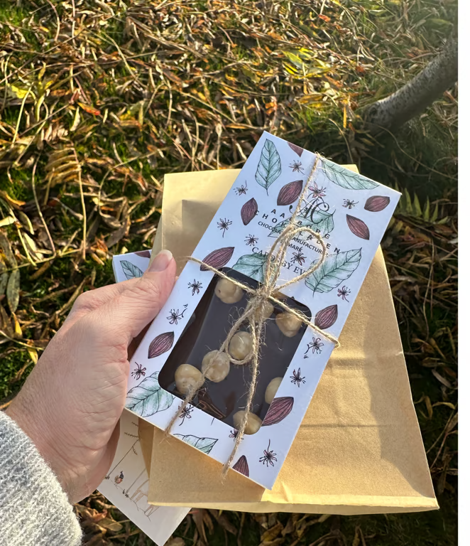 Kategori: Aalborg Chokolade - Håndtegnede kort og design fra Cards by Eve