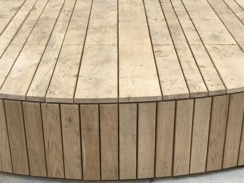 Ny terrasse konstruktion
