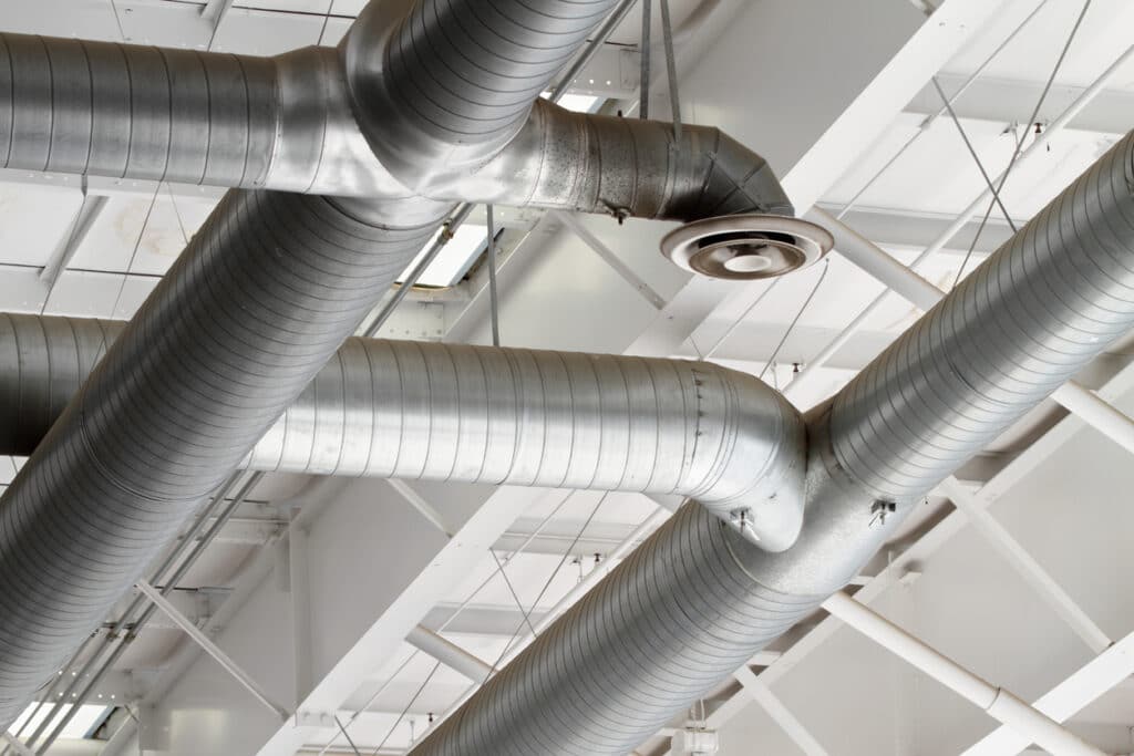 Ventilationsservice i teknikrum