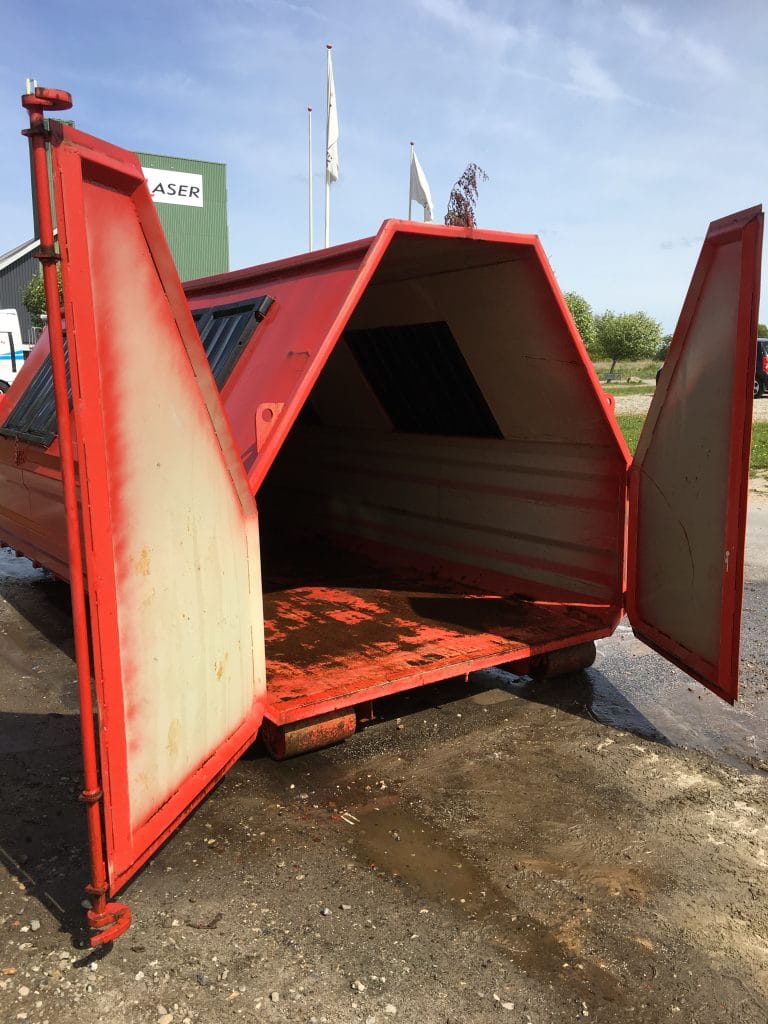 Leje af container hos vognmand i Skive