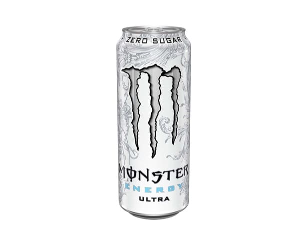Billedtekst: Monster Ultra 24 stk. til fest og udskænkning i Esbjerg & Varde Monster Ultra 24 stk. (50 cl) fra Hancock Depot Hejnsvig – levering af drikkevarer og fadøl i Esbjerg & Varde