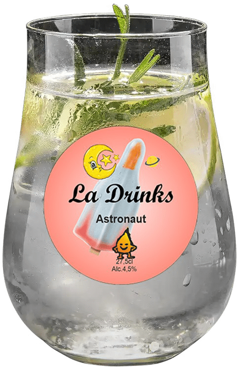 Billedtekst: Astronaut cocktail på fad – serveringsklar drink til fadølsanlæg i Hejnsvig & Billund Færdigblandet Astronaut (15 – 20 – 30 Liter) på fustage til drinks på fad og lejede fadølsanlæg i Hejnsvig & Billund