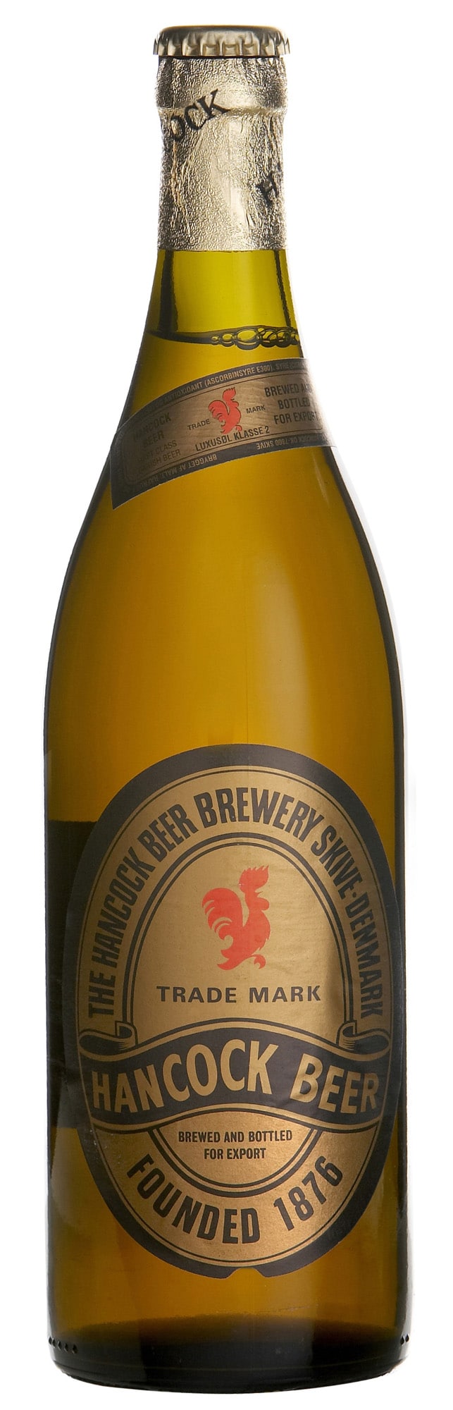 Hancock Hancock Beer, 70 cl 15 stk. (70 cl) flaskeøl i kasser til fester og arrangementer i Vejle & Kolding