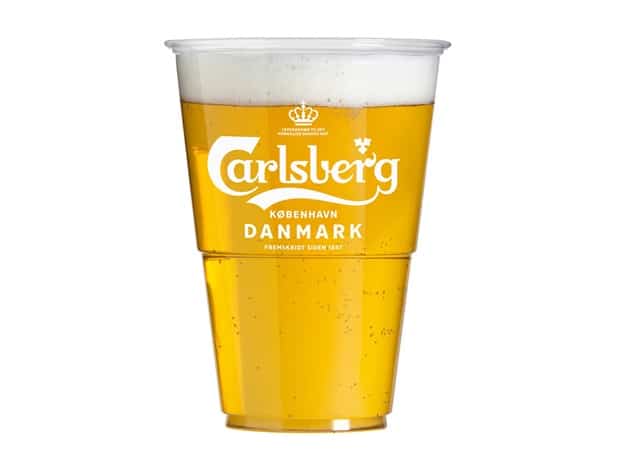 Billedtekst: Carlsberg krus 0,40 cl. 70 stk. tilbehør til udskænkning af fadøl og drinks i Hejnsvig & Grindsted Carlsberg krus 0,40 cl. 70 stk. (40 cl) til fadølsanlæg og drikkevarer ved arrangementer i Hejnsvig & Grindsted