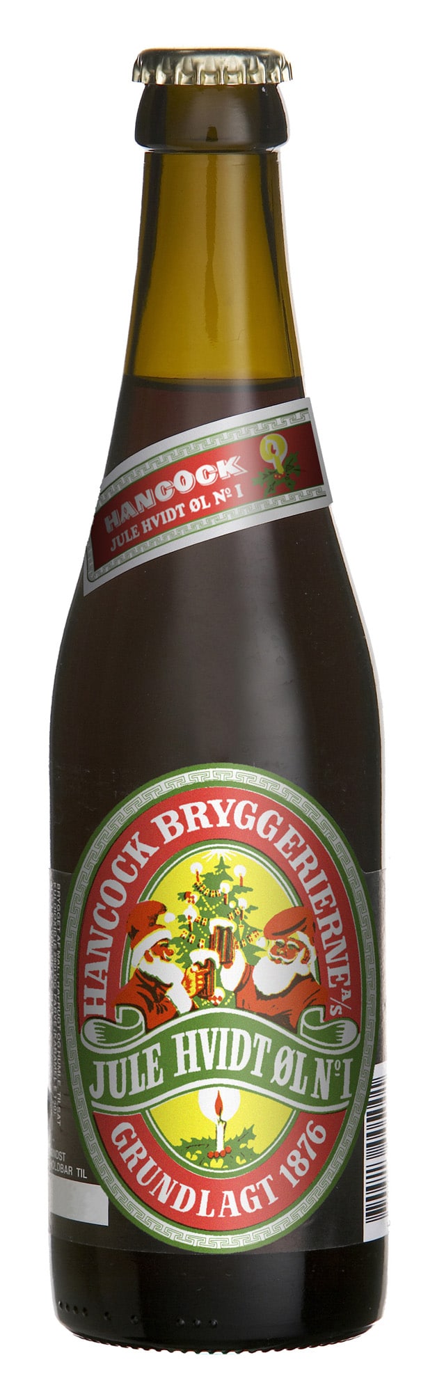 Billedtekst: Hancock Julehvidtøl 30 stk. klassisk Hancock øl på flaske leveret i Kolding & Vejle Hancock Hancock Julehvidtøl 30 stk. (33 cl) flaskeøl i kasser til fester og arrangementer i Kolding & Vejle