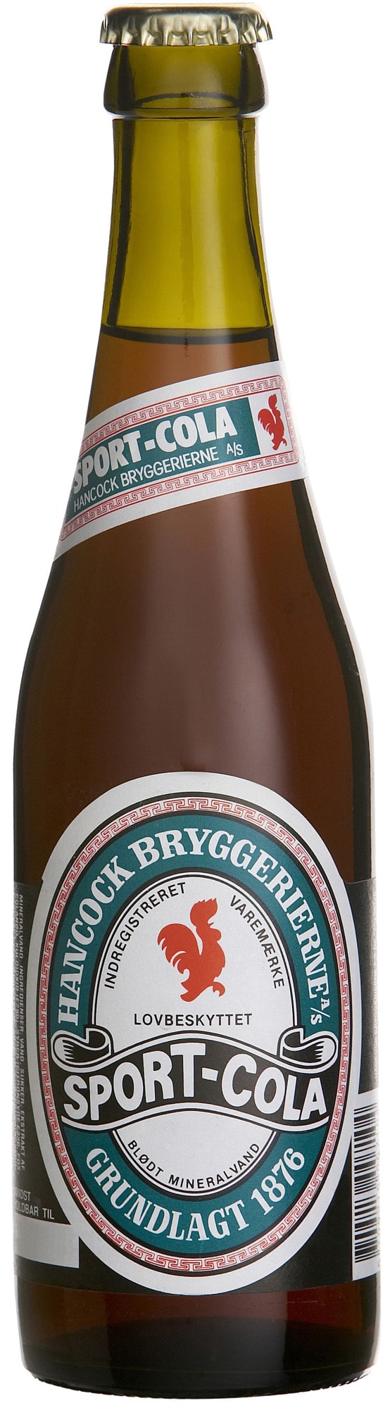 Billedtekst: Sport-Cola 30 stk. original Hancock sodavand til fest i Vorbasse & Sønder Omme Hancock Sport-Cola 30 stk. (25 cl) sodavand på flaske til festlige lejligheder i Vorbasse & Sønder Omme