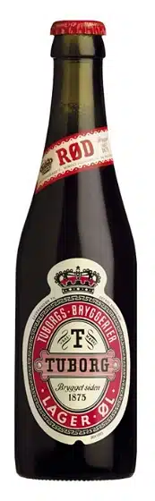 Hancock Tuborg Rød classic 30 stk. (33 cl) flaskeøl i kasser til fester og arrangementer i Esbjerg & Varde