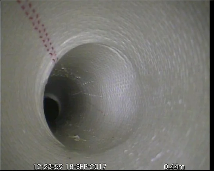 Eksempel 2 – Position ca. 0,44 meter – Efter reparation