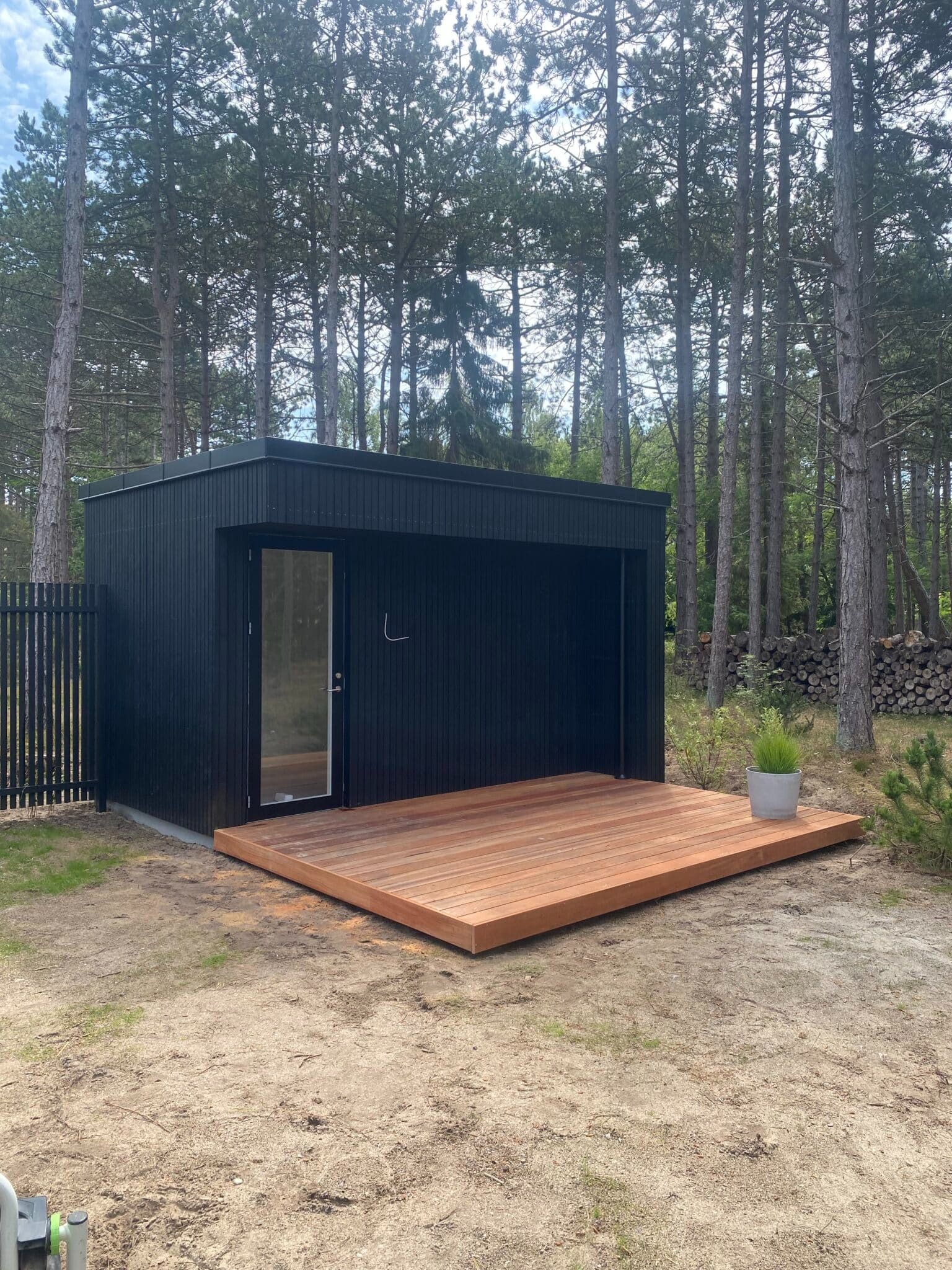 Smukke træterrasser