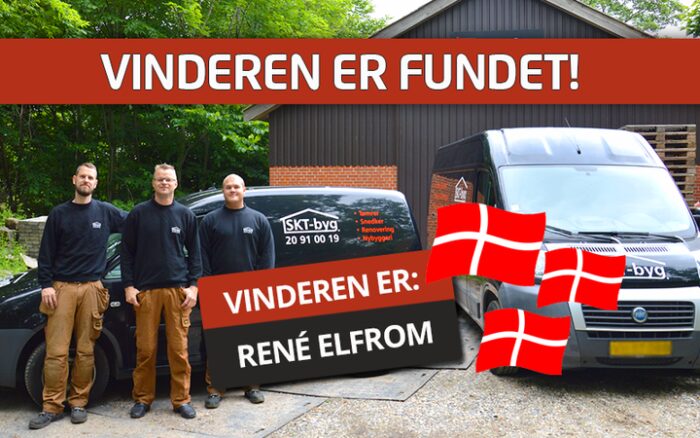 Vinder af konkurrence udtrukket!
