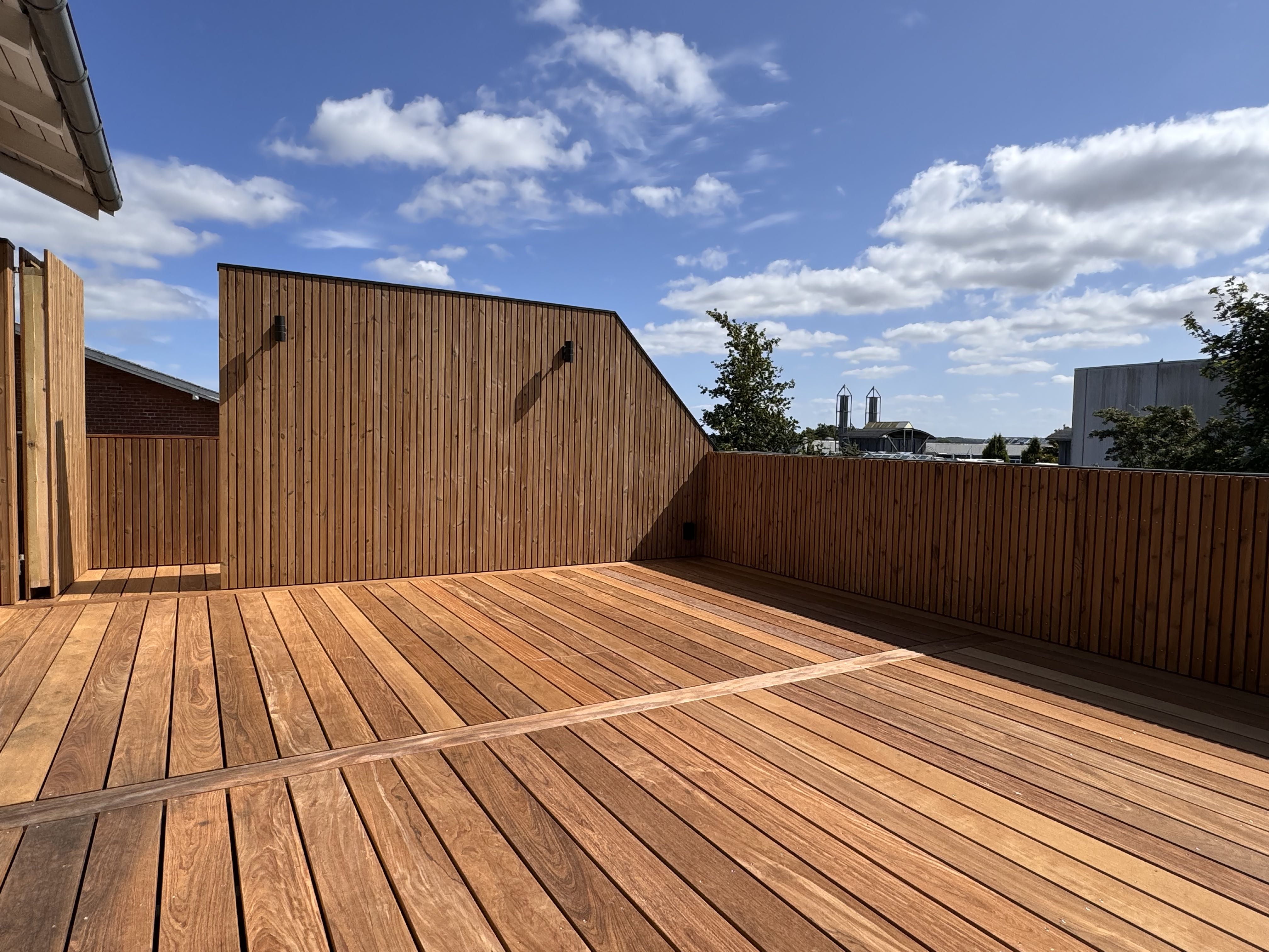 Eksklusiv Træterrasse