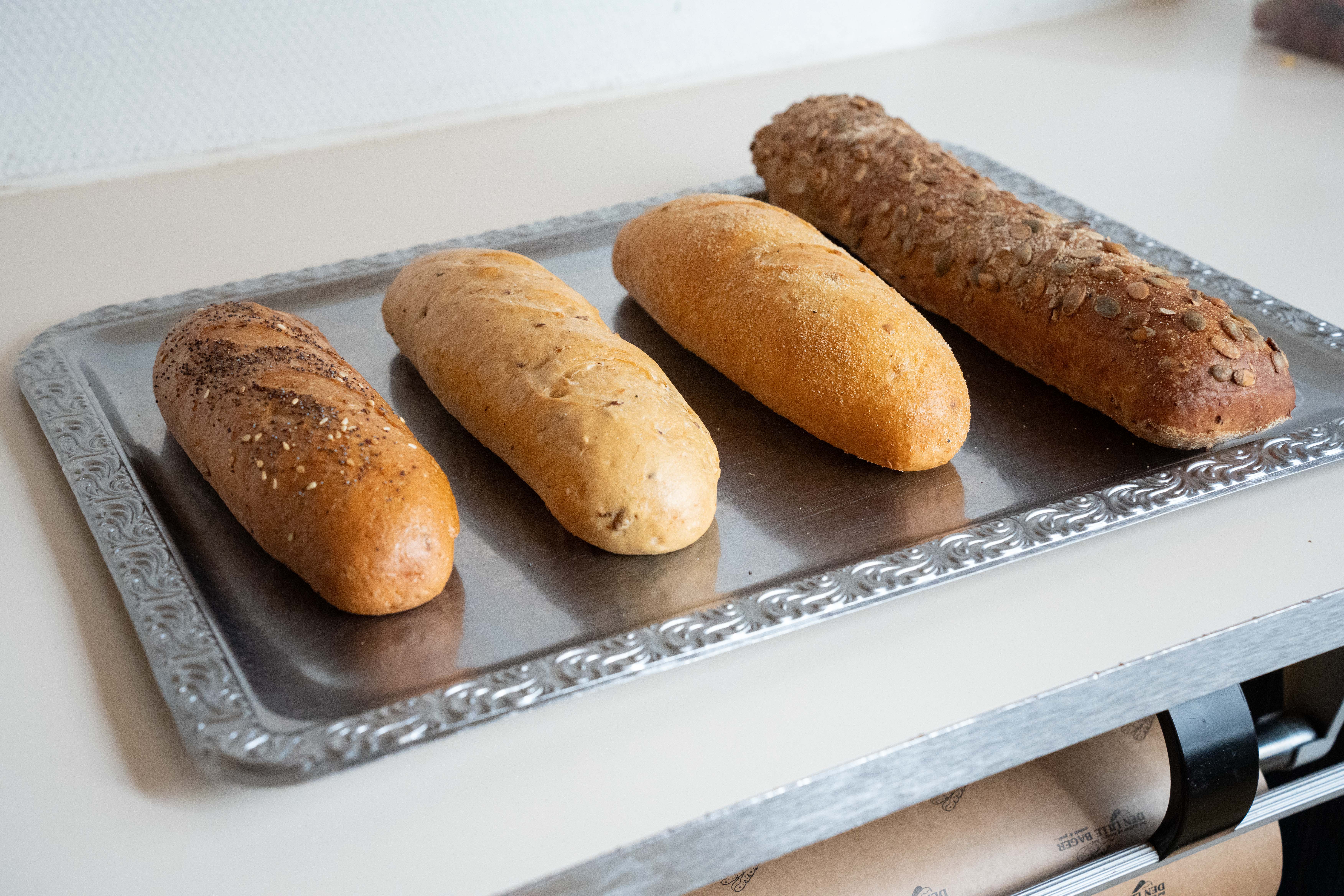 Frokost sandwich hos Den lille bager