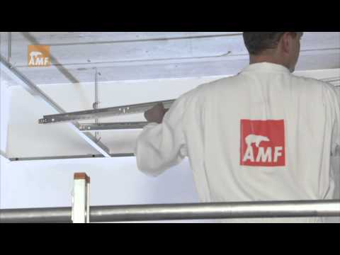 Installation Video Exposed System - suspended ceilings from Knauf AMF