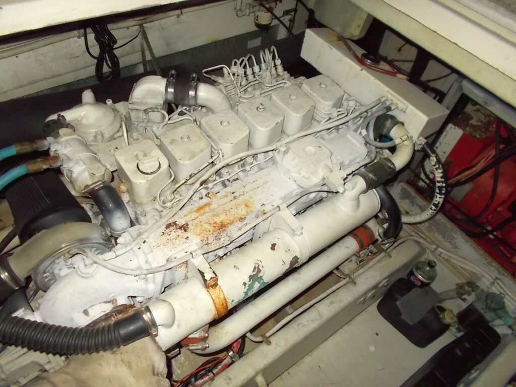 Maxum 3700 SCR-FASTE AKSLER og NY BOVPROPEL billede 8