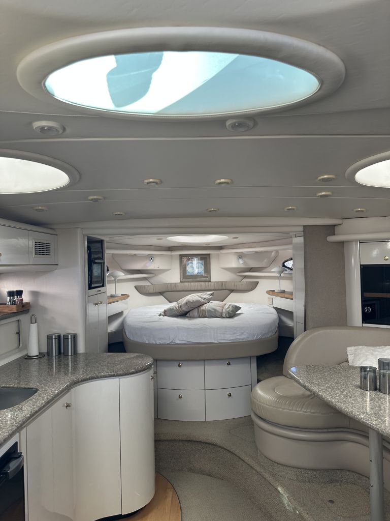 Maxum 3700 SCR-FASTE AKSLER og NY BOVPROPEL billede 27