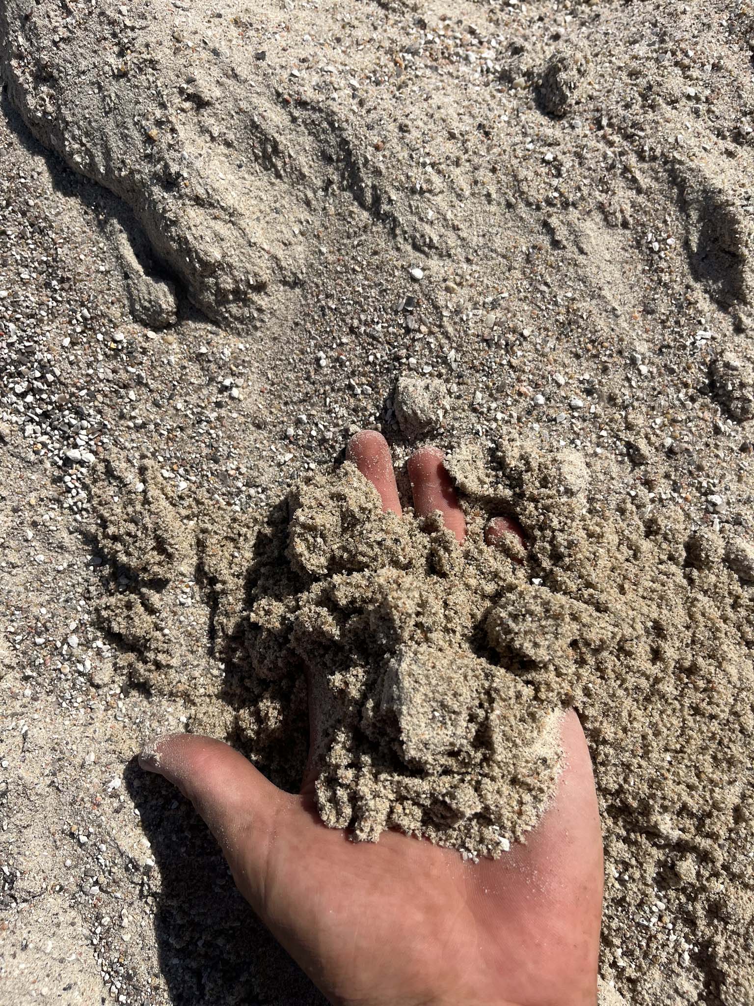 0.2 sand / fuge sand / sandkasse