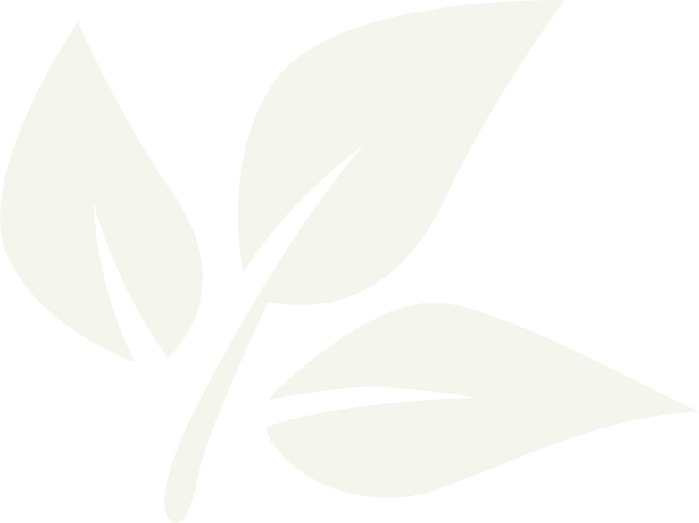 Blad dekoration