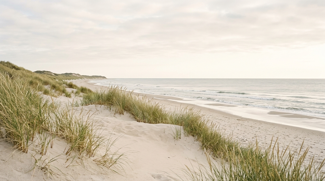 Danish beach background