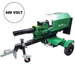 DK-TEC Brændekløver mobil 22 ton 400V vandret