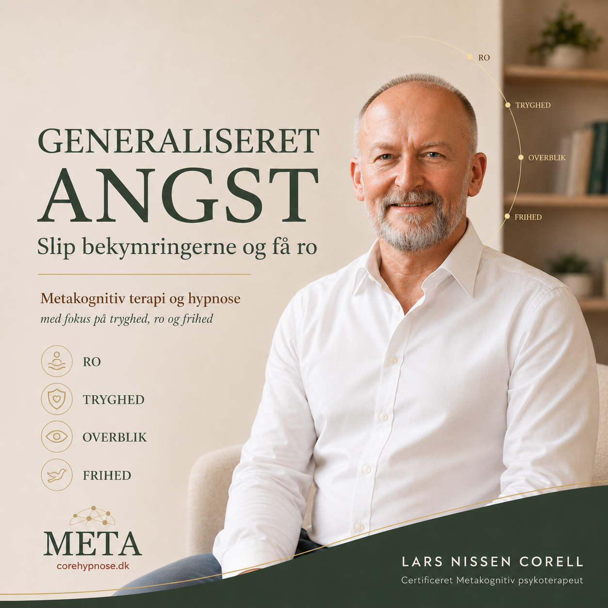 Generaliseret angst – Slip bekymringerne og få ro