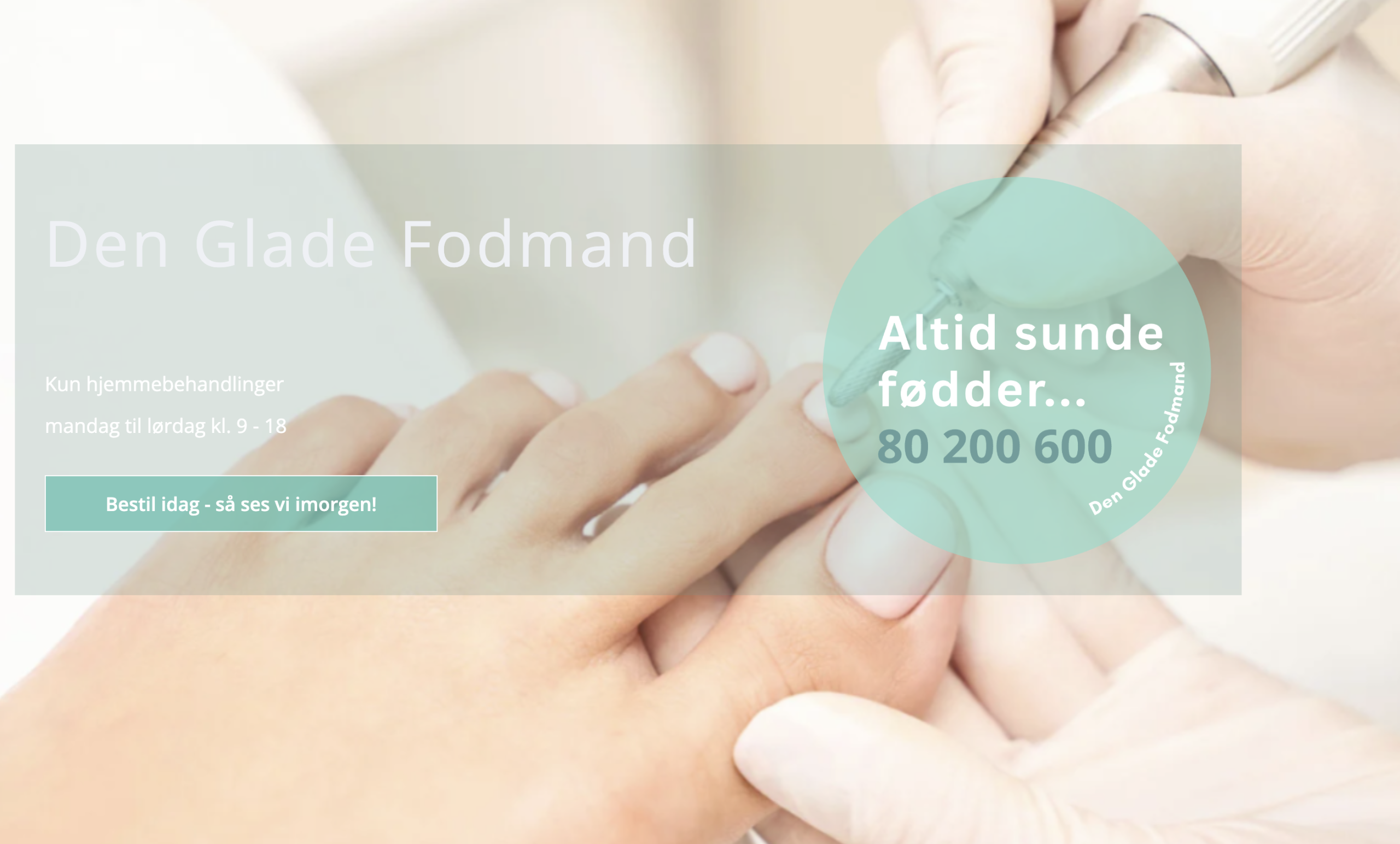 Fodbehandling & naturlig fodpleje