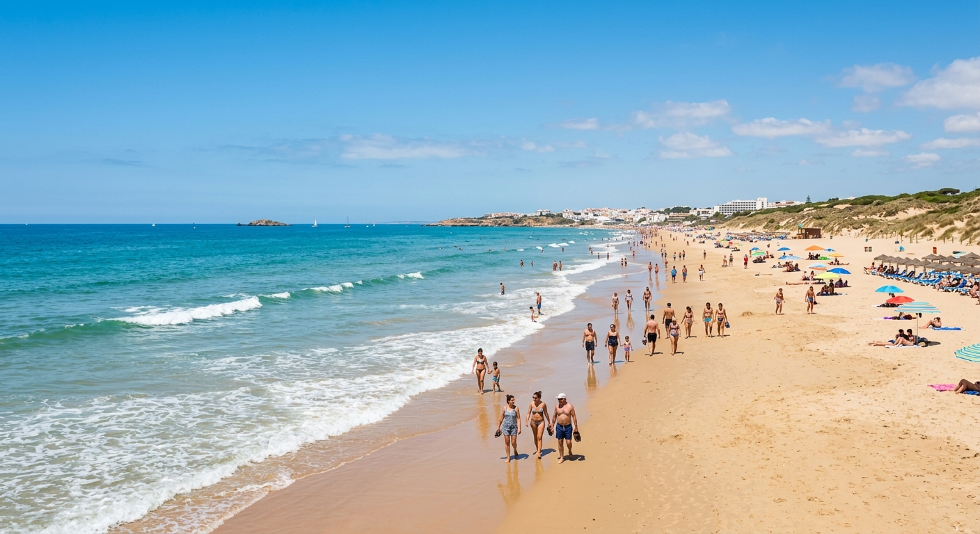 La Barrosa strand
