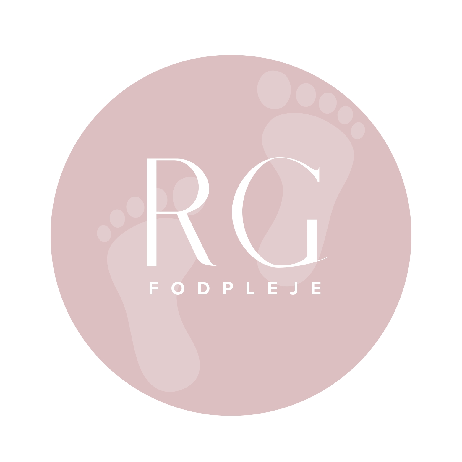 RG Fodpleje Logo