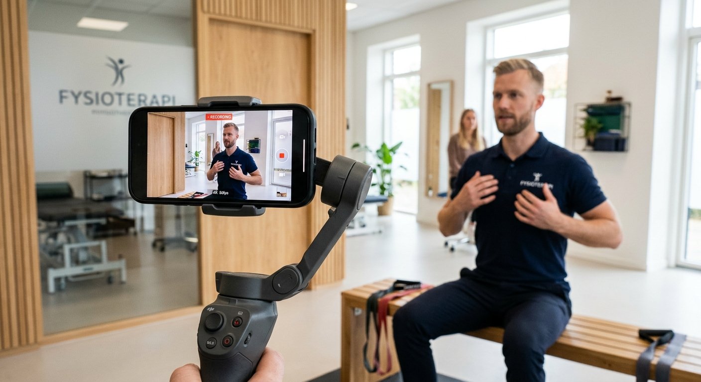Strategisk videoproduktion i sundhedsklinik