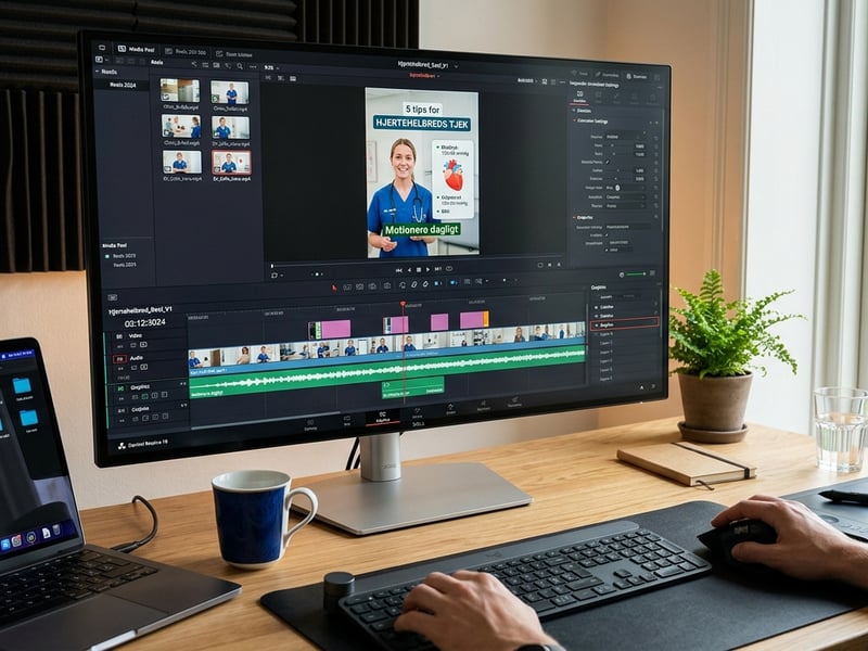 Videoredigering & Content-opsætning