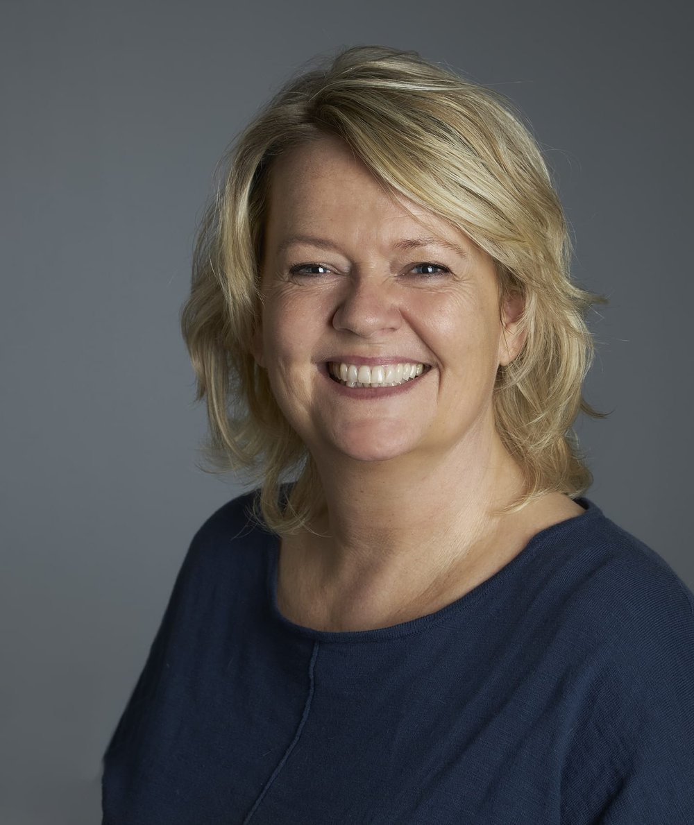 Psykoterapeut Anne Bäcklund i hendes klinik i Silkeborg