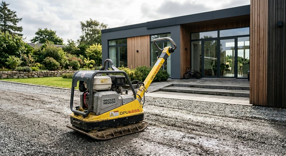 Pladevibrator 90 kg