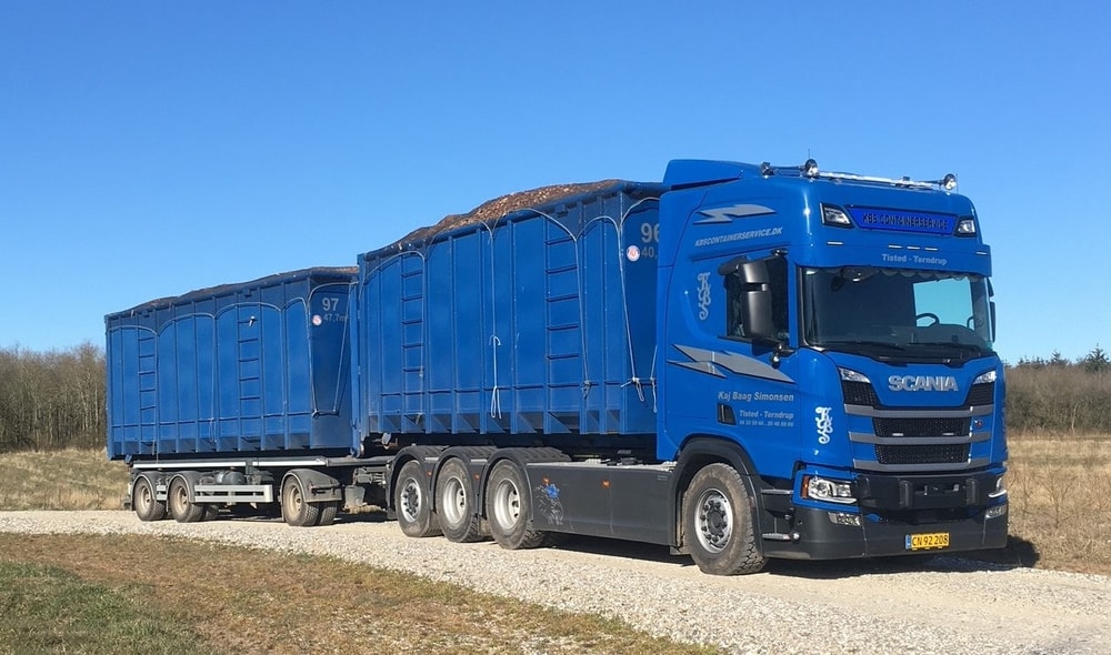 KBS Container Service lastbil
