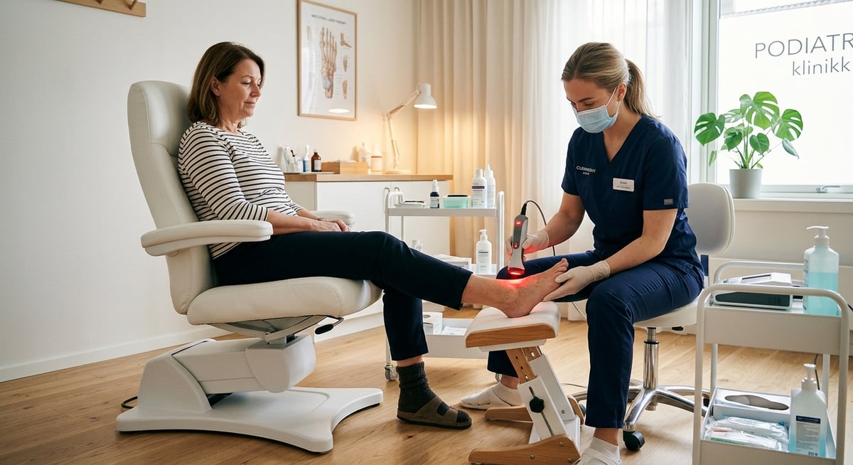 Laserbehandling af Fødder