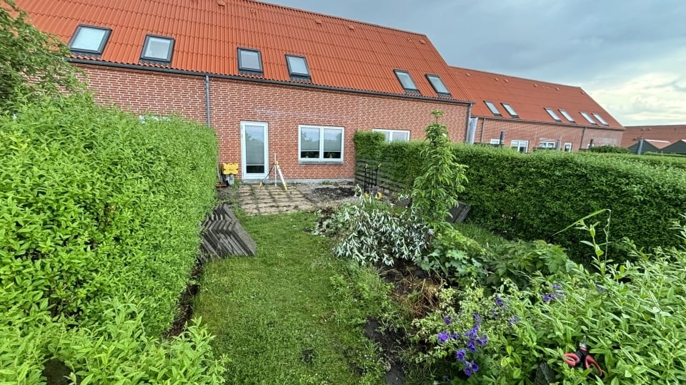Før opgravning og haveprojekt