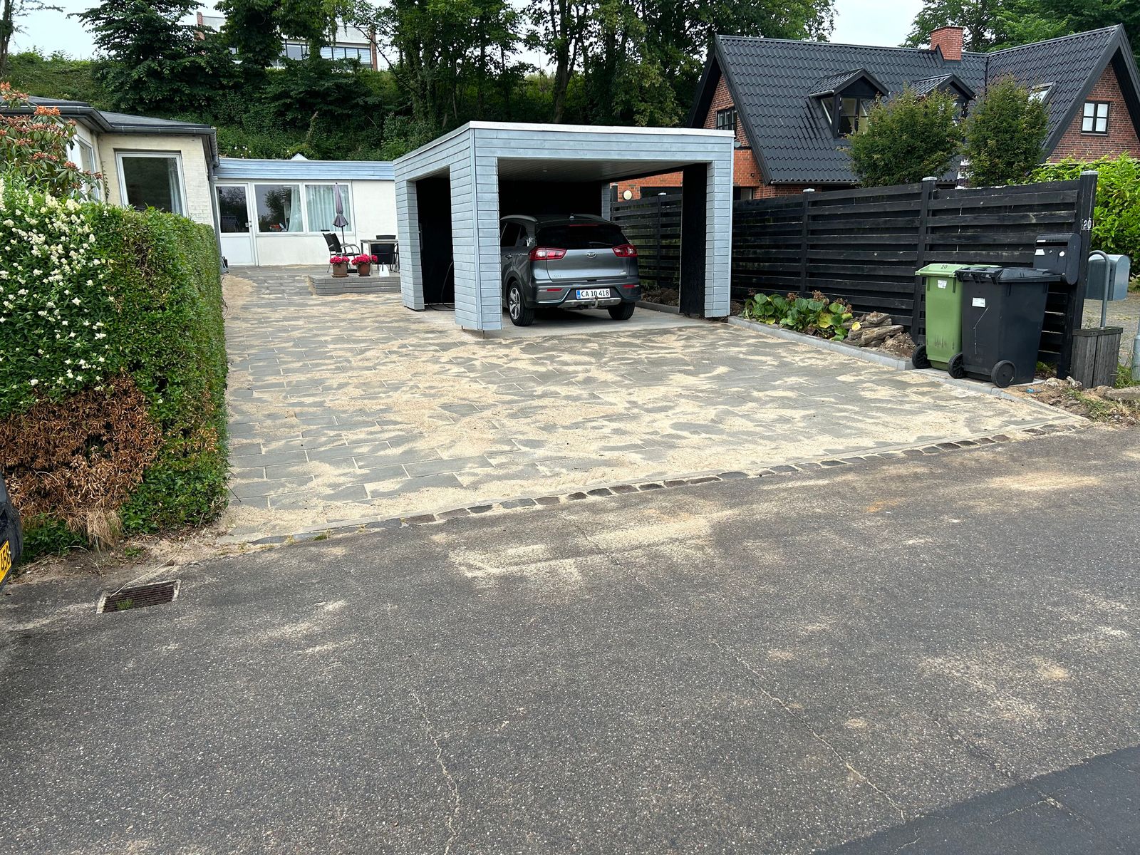 Ny indkørsel