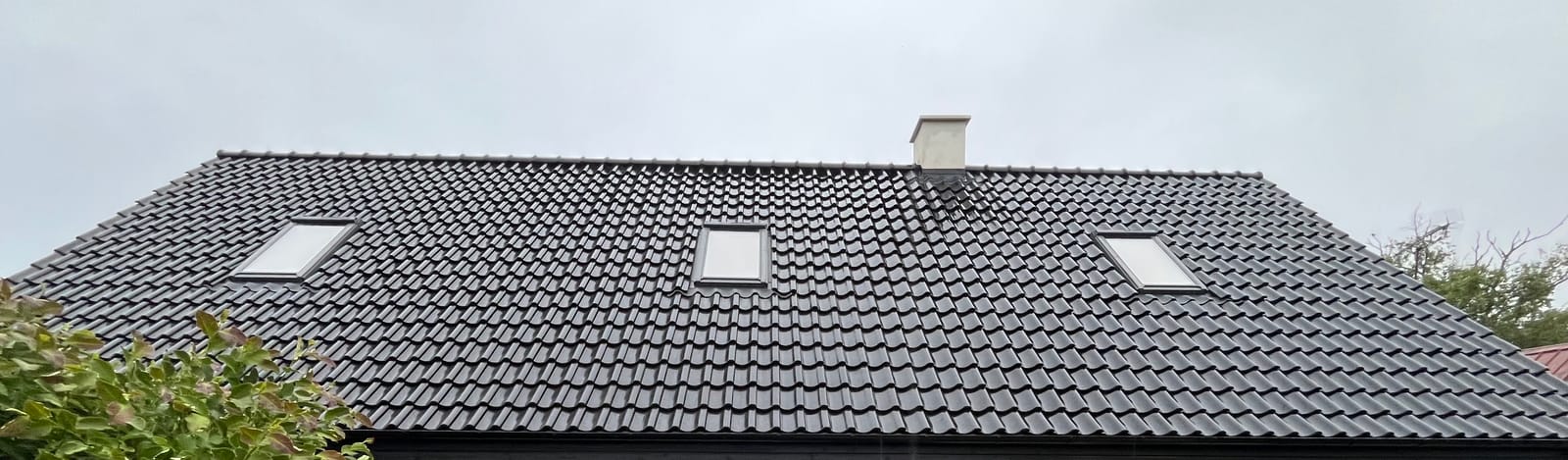 Moderne dansk bolig med tømrerarbejde