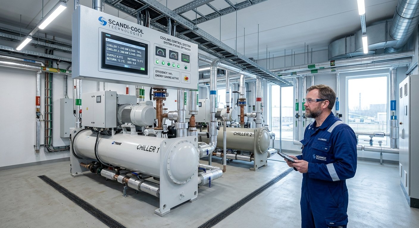 Energioptimering af moderne køleanlæg
