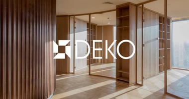Firmalogo for DEKO - kunde og reference hos Vikar4