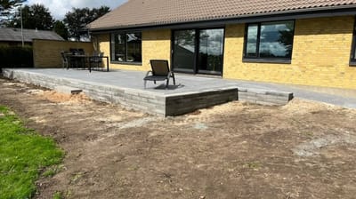Eksempel på ny terrasse i Skive, Holstebro og Viborg - Billede 6