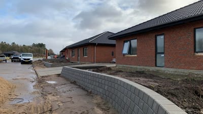 Eksempel på støttemur i Skive, Holstebro og Viborg - Billede 3