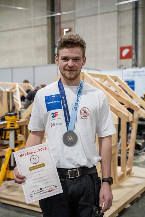 Jacob Munkgaard Sørensen på arbejde