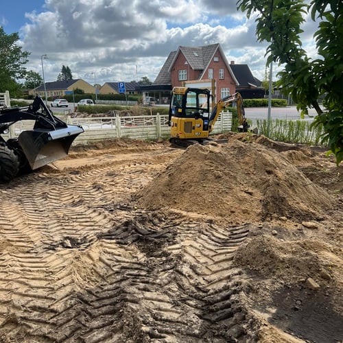 Kørsel af materialer med trailer