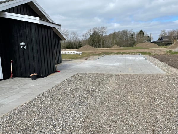 Indkørsel belægning