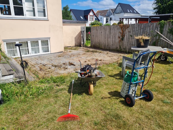 Klargøring til belægning
