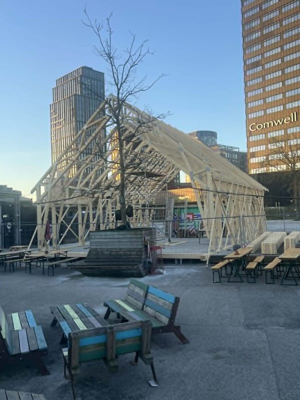 Skruefundament referenceprojekt: Århus Streetfood (Erhverv)