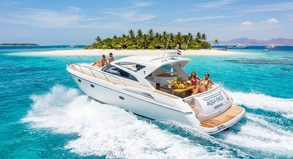 Speedboat til White Island