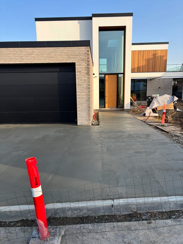 Støbning af beton