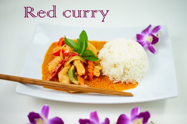 1. Red Curry 🌶