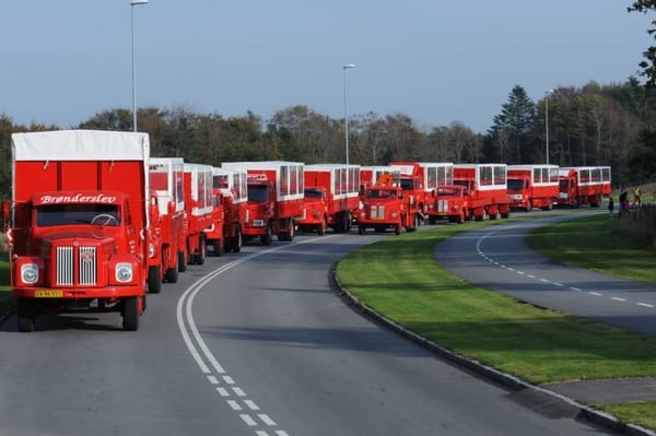 Festlig stemning i hele Danmark